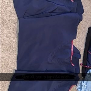 Xl scrub tops